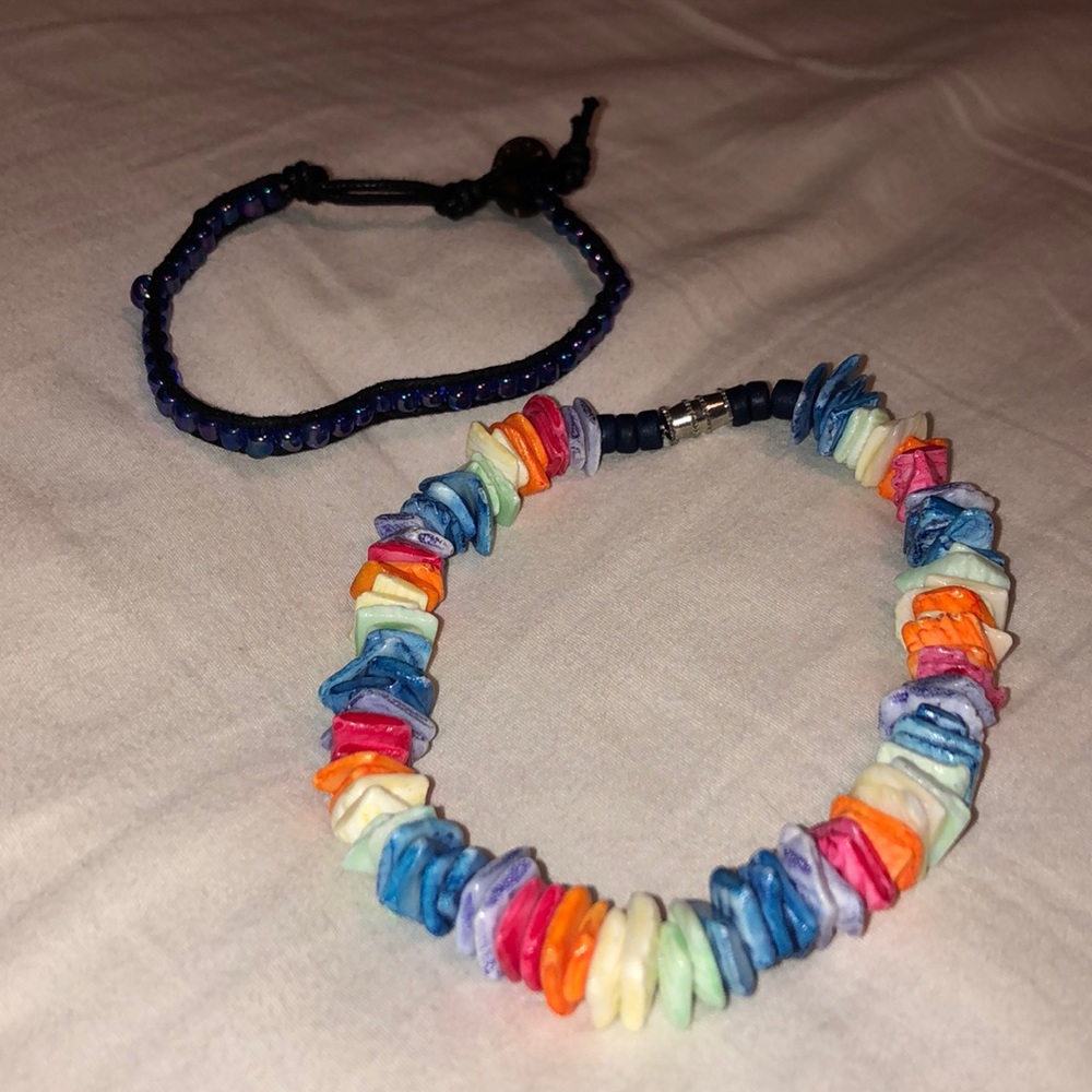 Two bracelet/Anklet set